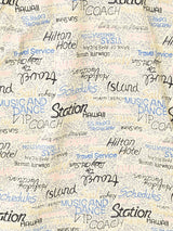 総柄 オープンカラー半袖シャツ