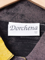 イギリス製 総柄 長袖シャツ