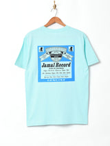 【3色展開】レコードプリント Tシャツ