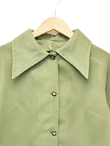 ビッグカラー 長袖シャツ