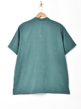 【4色展開】Backers ピーチスキン 半袖 チャイナシャツ