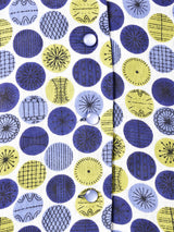 Emerald Motel ドット柄 半袖 開襟シャツ