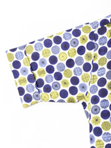 Emerald Motel ドット柄 半袖 開襟シャツ