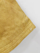 フード付き レザーコート