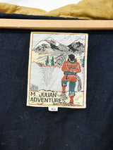 フード付き レザーコート