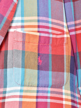 Polo by Ralph Lauren アメリカ製 チェック柄ガウン