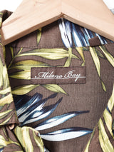 リーフ柄 ハワイアンシャツ