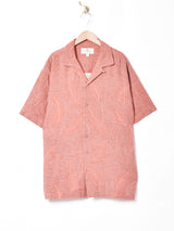 織柄 ハワイアンシャツ