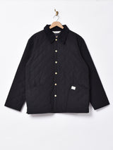 【2色展開】Backers コーデュロイ襟 キルティングジャケット