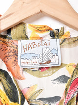 花柄 ハワイアンシャツ