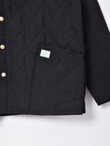 【2色展開】Backers コーデュロイ襟 キルティングジャケット