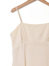 ティアードヘム キャミソールワンピース