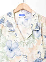 アメリカ製 花柄 ハワイアンシャツ