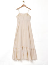ティアードヘム キャミソールワンピース