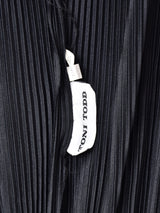 プリーツ スリーブレスワンピース