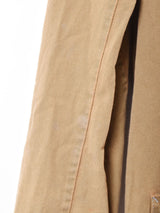 パッチ付き 後染め ショップコート