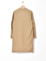 パッチ付き 後染め ショップコート