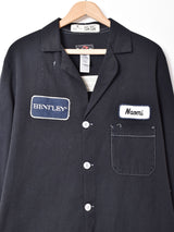 パッチ付き ショップコート