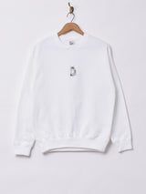 【3色展開】 キャット刺繍 スウェットシャツ