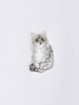 【3色展開】 キャット刺繍 スウェットシャツ