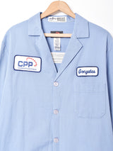 パッチ付き ショップコート