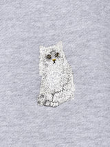 【3色展開】 キャット刺繍 スウェットシャツ