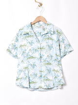 L.L.Bean リゾート柄 ハワイアンシャツ