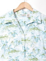 L.L.Bean リゾート柄 ハワイアンシャツ