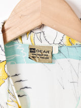 リゾート柄 ハワイアンシャツ