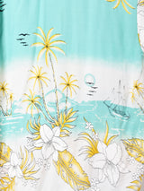 リゾート柄 ハワイアンシャツ