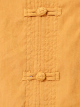 【4色展開】TEMPTATIONピーチスキン 半袖 チャイナシャツ