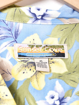 花柄 ハワイアンシャツ