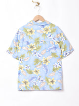 花柄 ハワイアンシャツ