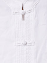 【4色展開】TEMPTATIONピーチスキン 半袖 チャイナシャツ