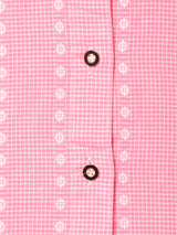 総柄 長袖 チロルシャツ