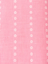 総柄 長袖 チロルシャツ