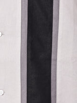 【3色展開】TEMPTATIONラインデザイン オープンカラー 半袖シャツ