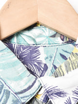 総柄 半袖シャツ