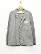 パッチ付き ワークジャケット