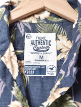 花柄 ハワイアンシャツ