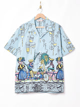 【2色展開】Backersハワイアンシャツ