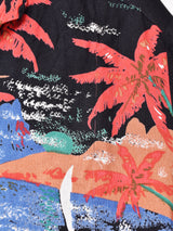 フランス製 リゾート柄 ハワイアンシャツ