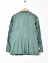 リネン ダブルテーラードジャケット