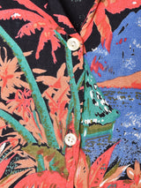 フランス製 リゾート柄 ハワイアンシャツ