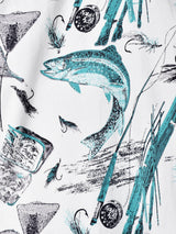 TEMPTATIONフィッシング 総柄 半袖シャツ