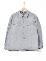 スイス軍 グリーンデニム ワークジャケット
