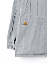 スイス軍 グリーンデニム ワークジャケット