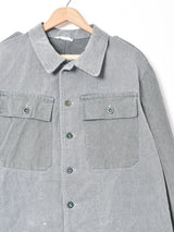 スイス軍 グリーンデニム ワークジャケット