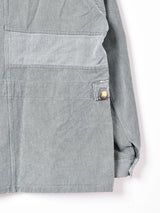 スイス軍 グリーンデニム ワークジャケット