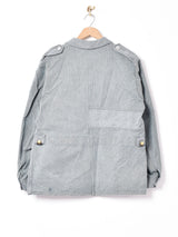 スイス軍 グリーンデニム ワークジャケット